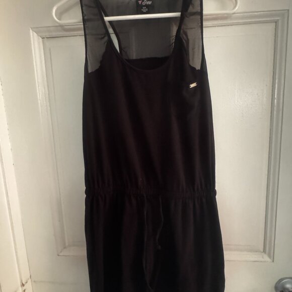 Guess Dresses & Skirts - Black Guess Sleeveless Mesh Top Dress Womens Size S